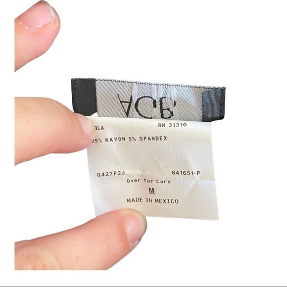 AGB WOMENS stretchy black maxi skirt size medium - Picture 4 of 4